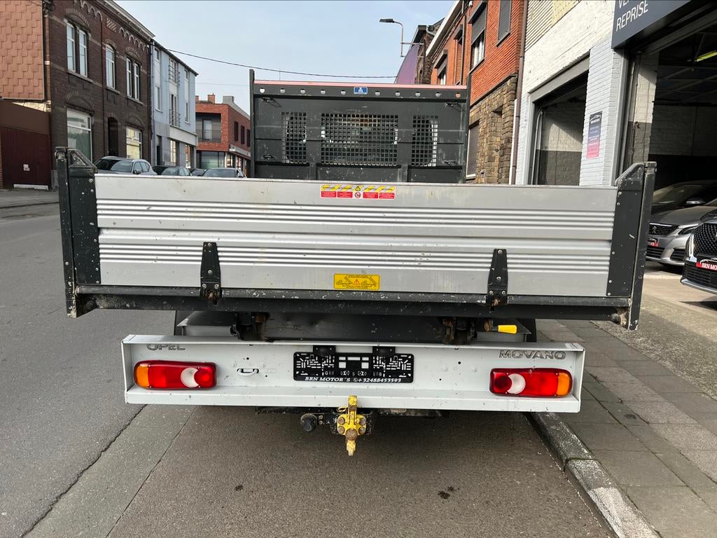 Opel Movano 2.3 dCi//1ere Pro//Carnet//Benne Basculant/Airco, 4 deurs, Stof, Bedrijf, Overige carrosserie