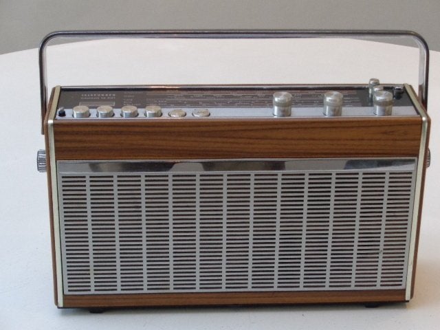 Vintage Radio TELEFUNKEN Model bajazo ts 301 uit 1970, Ophalen of Verzenden, Gebruikt, Radio