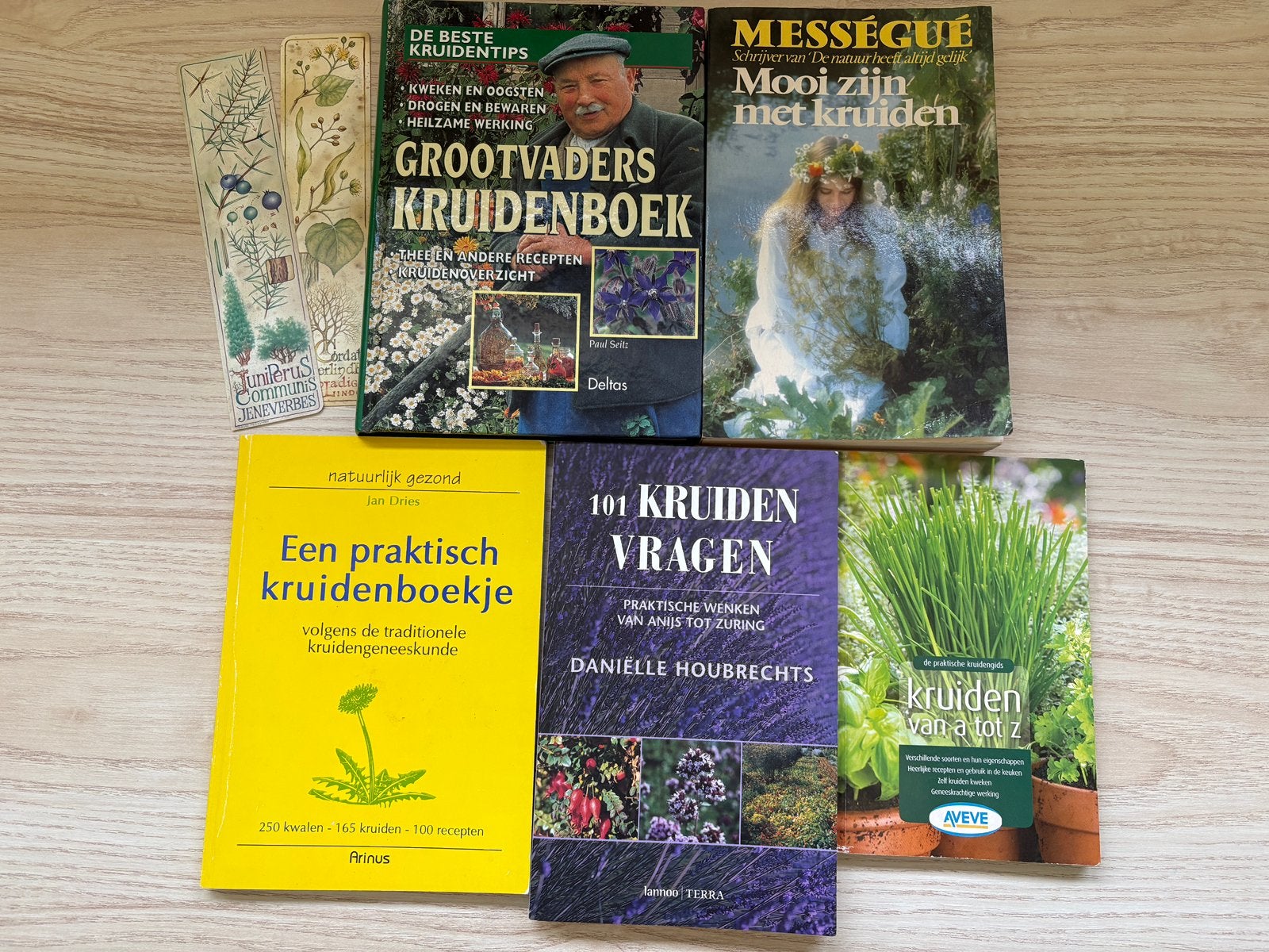 5 kruidenboekjes, Boeken, Wonen en Tuinieren, Ophalen of Verzenden, Zo goed als nieuw