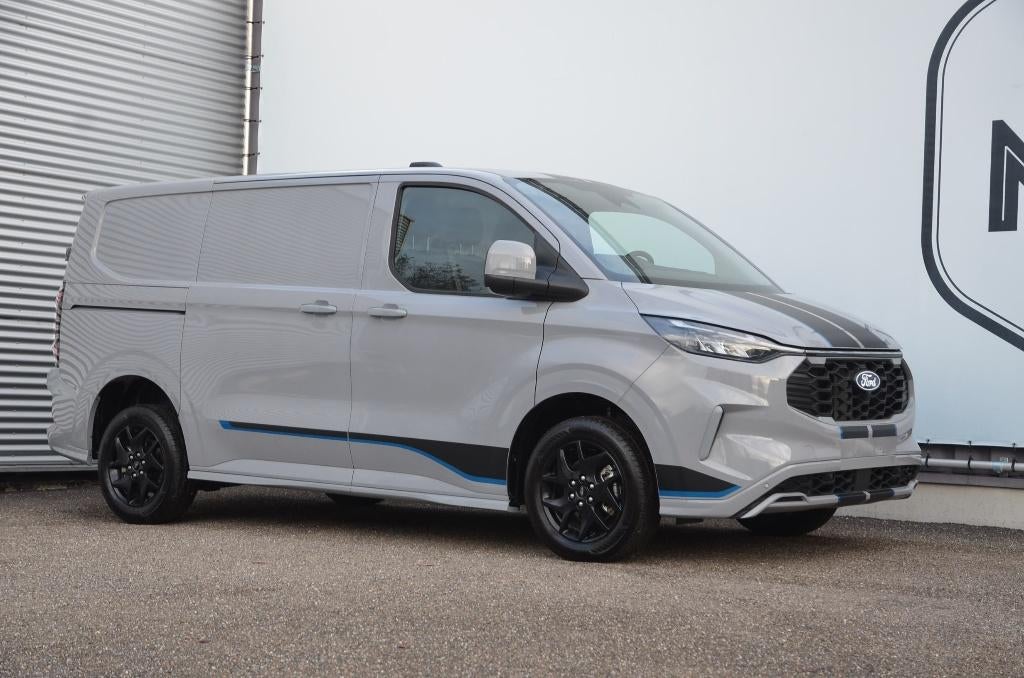 Ford Transit Custom- SPORT- L1-Autom-Camera-Nieuw- 36990+BTW, Autos, Argent ou Gris, Achat, Euro 6, Entreprise