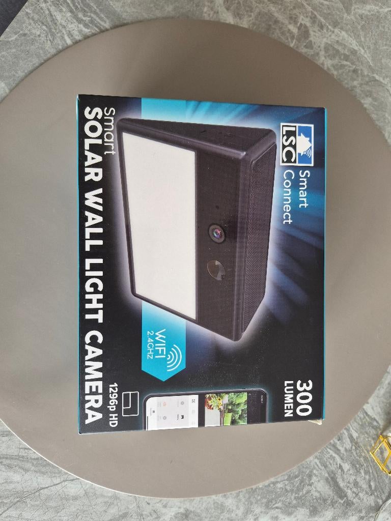 Applique murale extérieure avec caméra LSC Smart Connect, Ophalen, Nieuw, Overige materialen