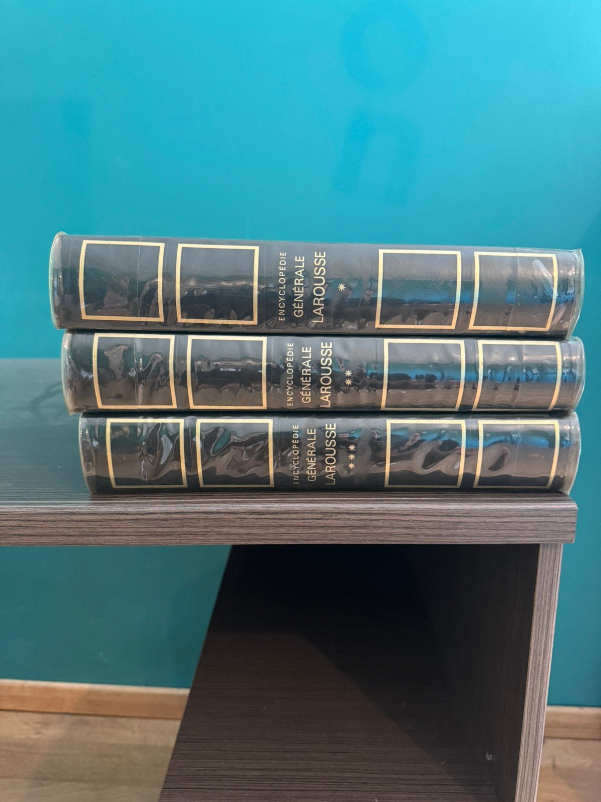 Encyclopédie générale Larousse, édition 1967-1968, 3 vol., Enlèvement, Comme neuf, Général