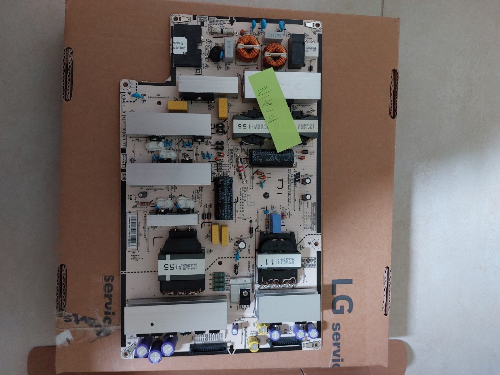 LG Tv / onderdelen, Enlèvement, LG