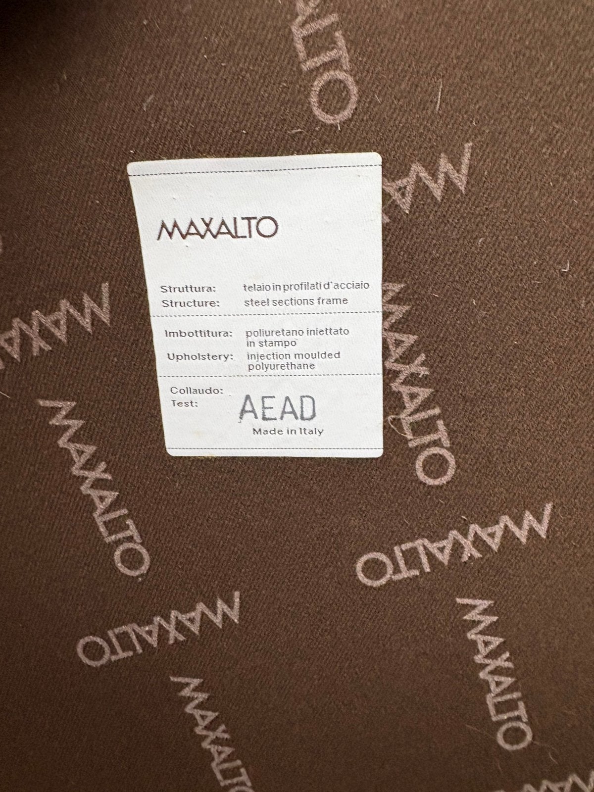 Fauteuil Maxalto Amoenus soft 140 cm diamètre, Maison & Meubles, Trois personnes, Contemporain, Enlèvement, Utilisé