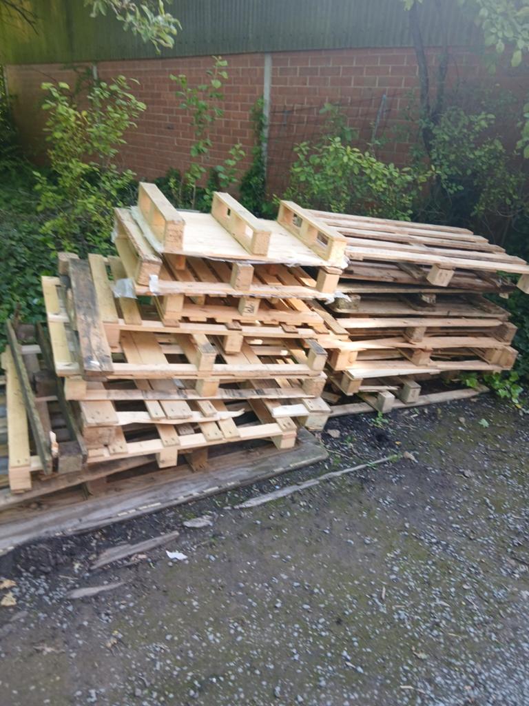 Gratis brandhout paletten., Tuin en Terras, Brandhout, Ophalen