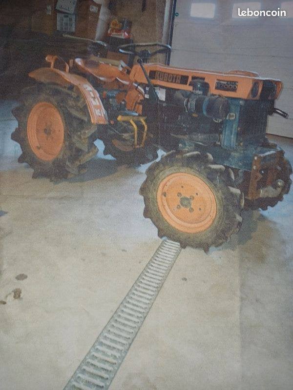 tracteur kubota 7000, Enlèvement