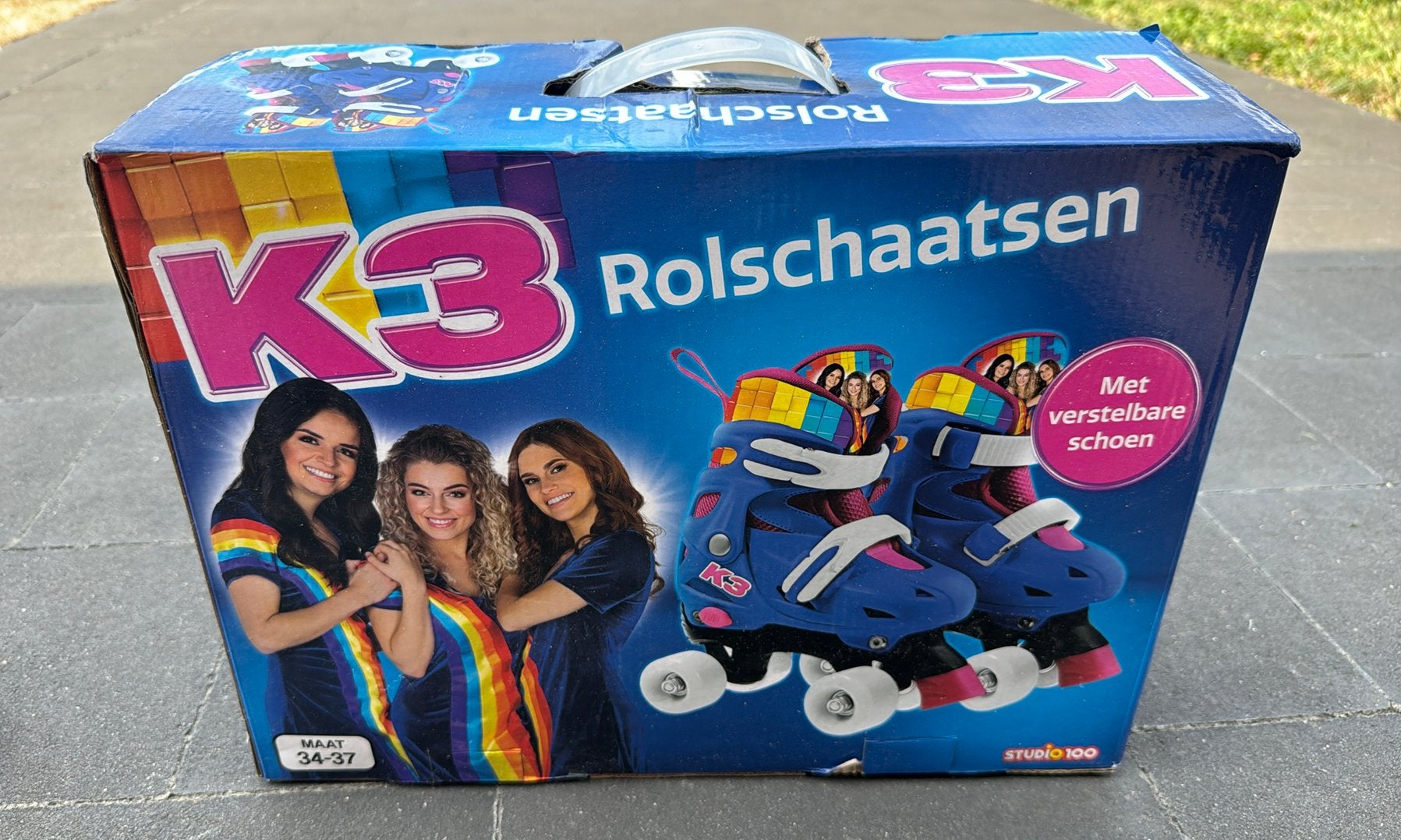 Rolschaatsen K3 Studio 100, Ophalen, Kinderen, Verstelbaar, Gebruikt