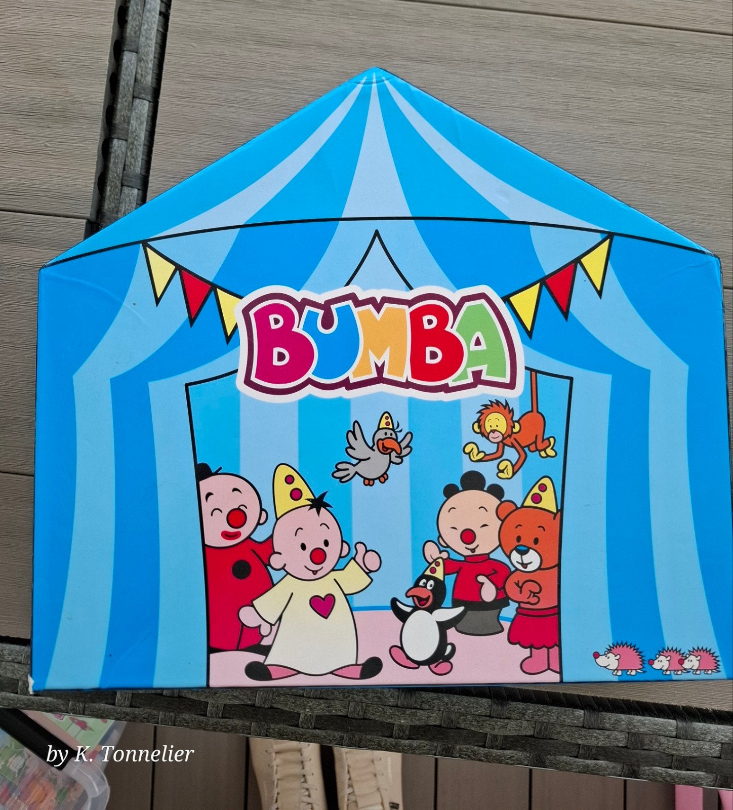 Bumba circus houten puzzel, Ophalen