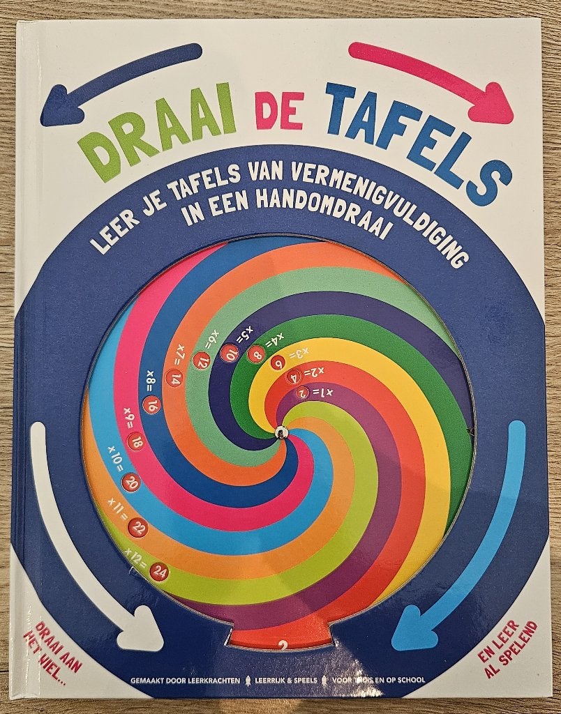 Educatief speelgoed boek maaltafels, Kinderen en Baby's, Ophalen, Nieuw