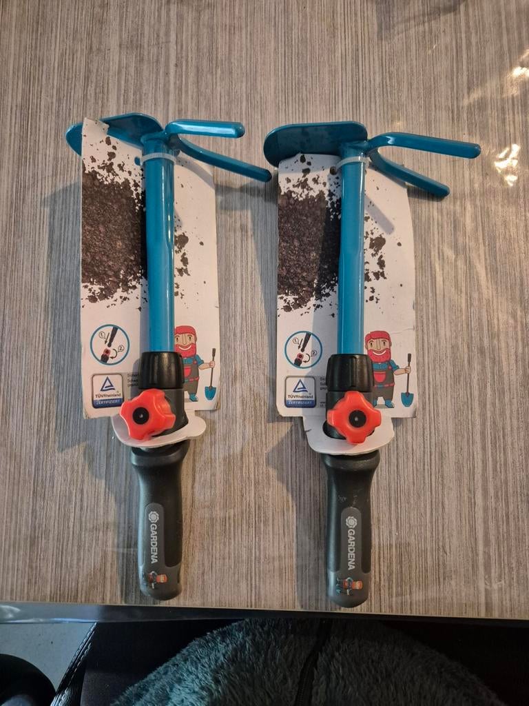 Gardena kinder hark, Jardin & Terrasse, Outils à main, Enlèvement ou Envoi, Neuf, Râteau, Gardena