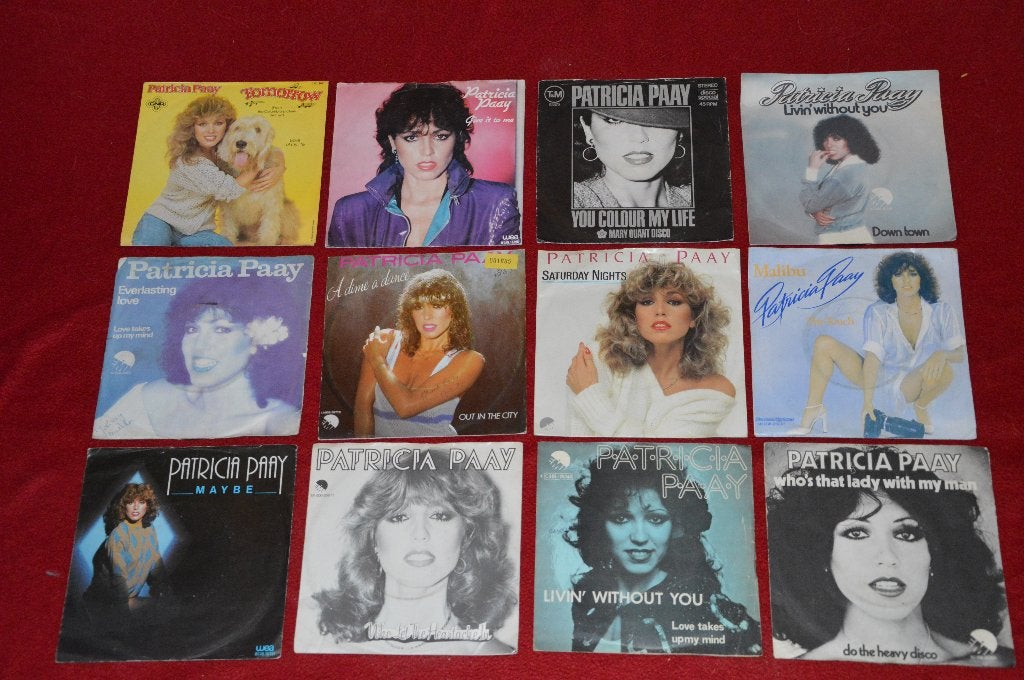 45t's voor fans van Patricia PAAY, Cd's en Dvd's, Pop, 7 inch, Ophalen of Verzenden, Zo goed als nieuw