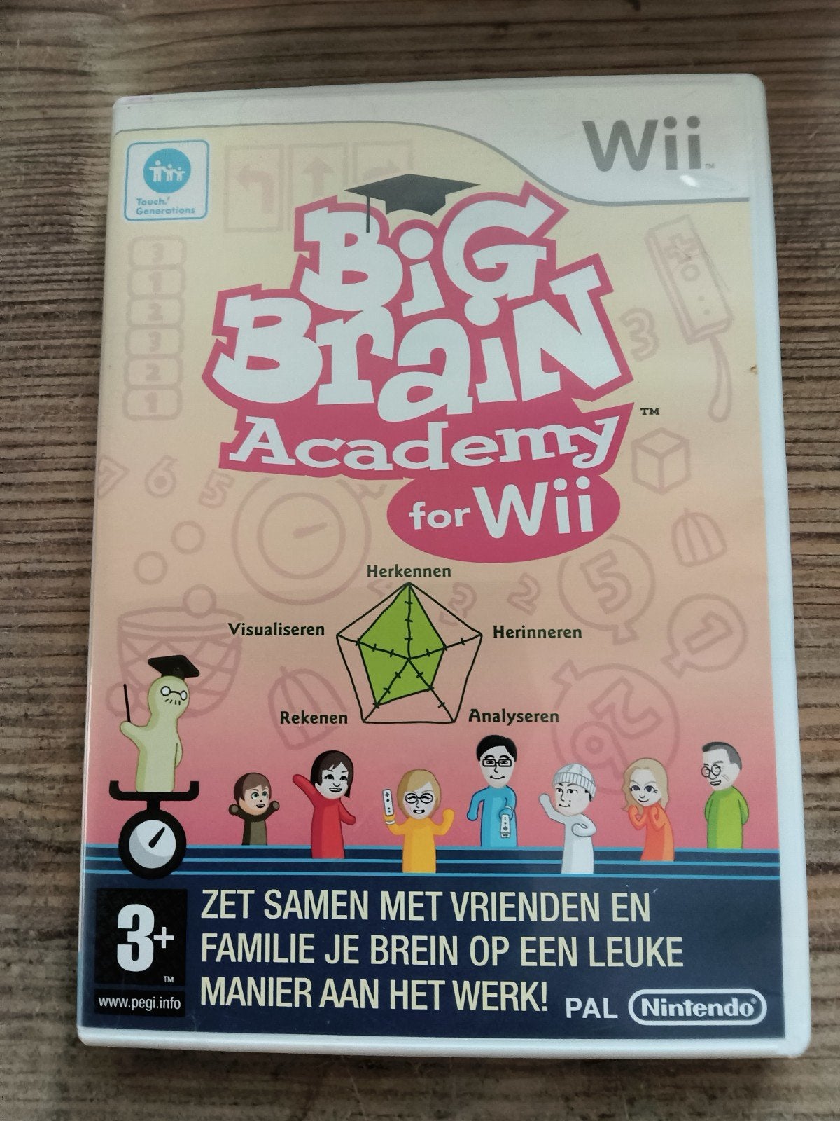 Big Brain Academy for Wii - Nintendo Wii, Puzzel en Educatief, Gebruikt, Verzenden, 3 spelers of meer