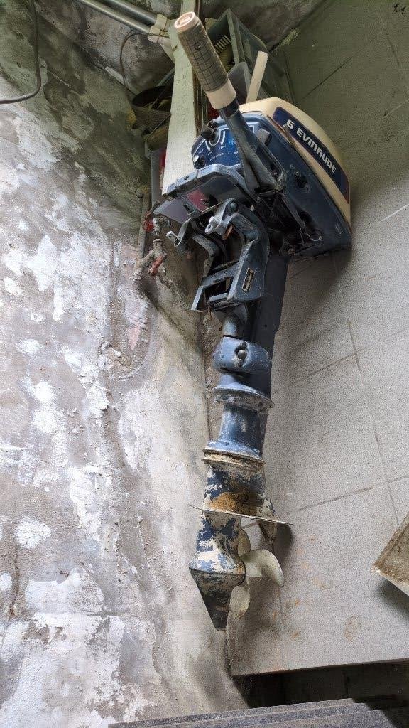 Evinrude 6 2 takt outboard motor, 5 à 10 ch, Enlèvement, Utilisé, Moteur hors-bord