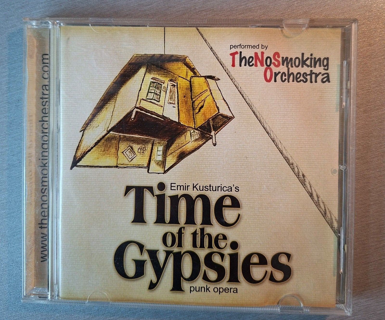 Cd. No smoking orchestra/Kusturica. Time of the gypsies., Ophalen of Verzenden