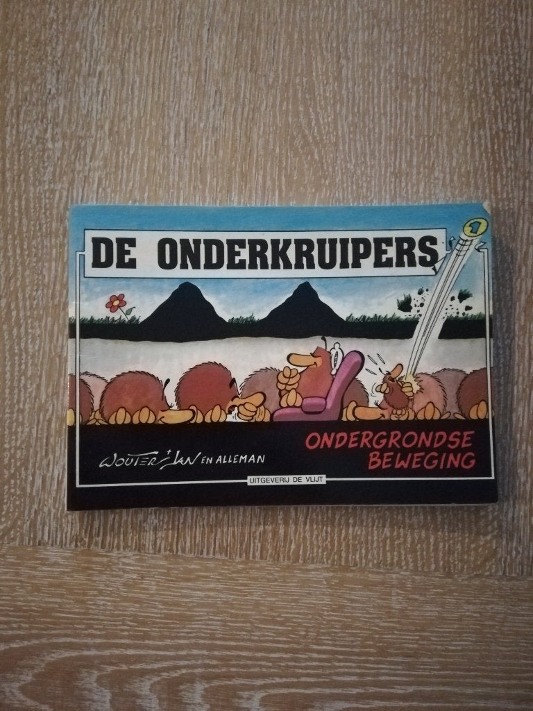 Ton en Tinneke 1+2/De onderkruipers 1, Boeken, Stripverhalen, Ophalen of Verzenden, Gelezen