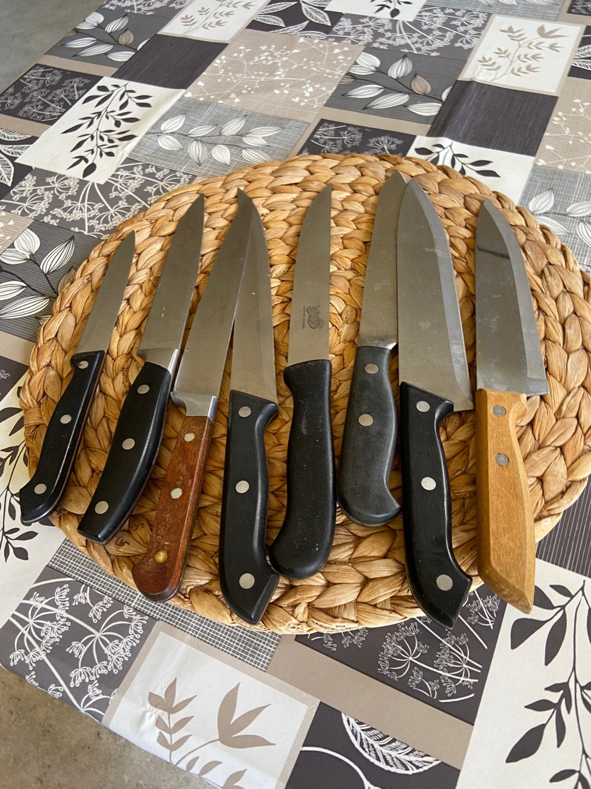 Lot de couteaux, Enlèvement, Utilisé