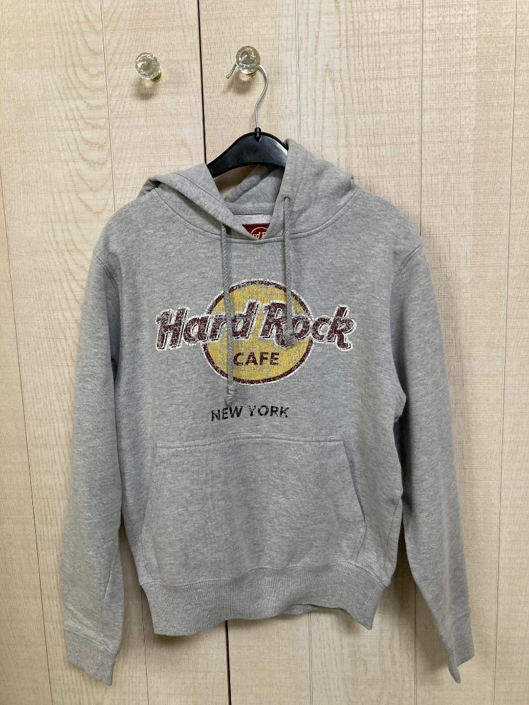Grijze hoodie Hard Rock Cafe New York small, Kleding | Dames, Truien en Vesten, Ophalen of Verzenden, Zo goed als nieuw, Maat 36 (S)