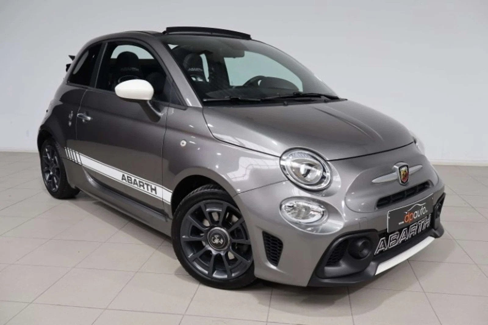 Abarth 595C 1.4i, Cuir, Argent ou Gris, Achat, Entreprise
