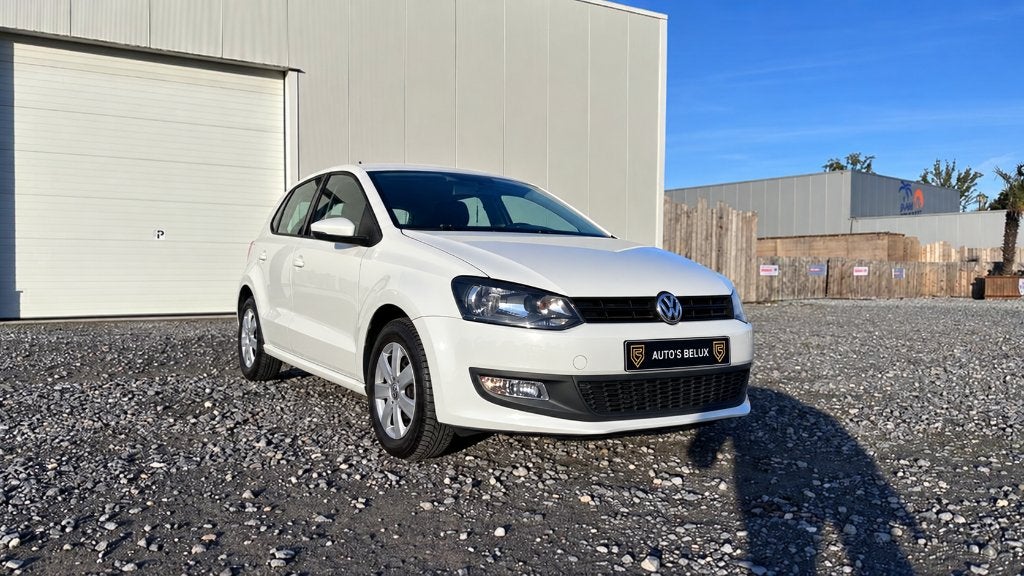 Volkswagen Polo Polo 1.2i / 5 DEURS / NAVI / AIRCO, Auto's, Voorwielaandrijving, Euro 5, Stof, Zwart