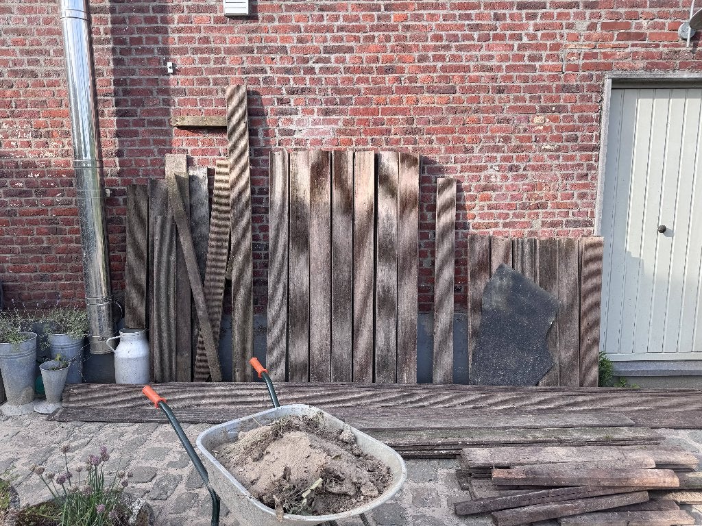 Planches de padouk, Enlèvement, Utilisé, Autres essences de bois, Planche