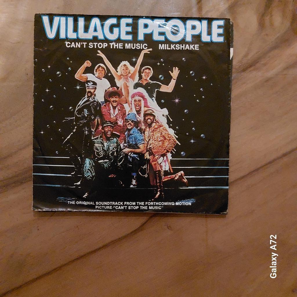 village people can t stop the music, Gebruikt, 7 inch, Single, Ophalen of Verzenden