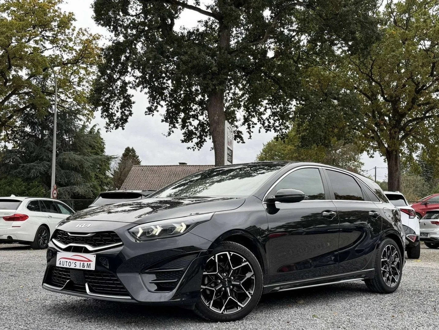 Kia Ceed cee'd 1.0 T-GDi GT-Line Facelift 2024 Camera Leder, Auto's, Gebruikt, Zwart, Leder, Bedrijf