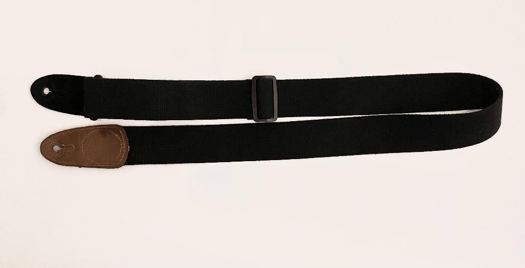 Levys Leathers MSSC8-BLK sangle de guitare en coton, noir, Musique & Instruments, Enlèvement ou Envoi, Utilisé, Guitare électrique