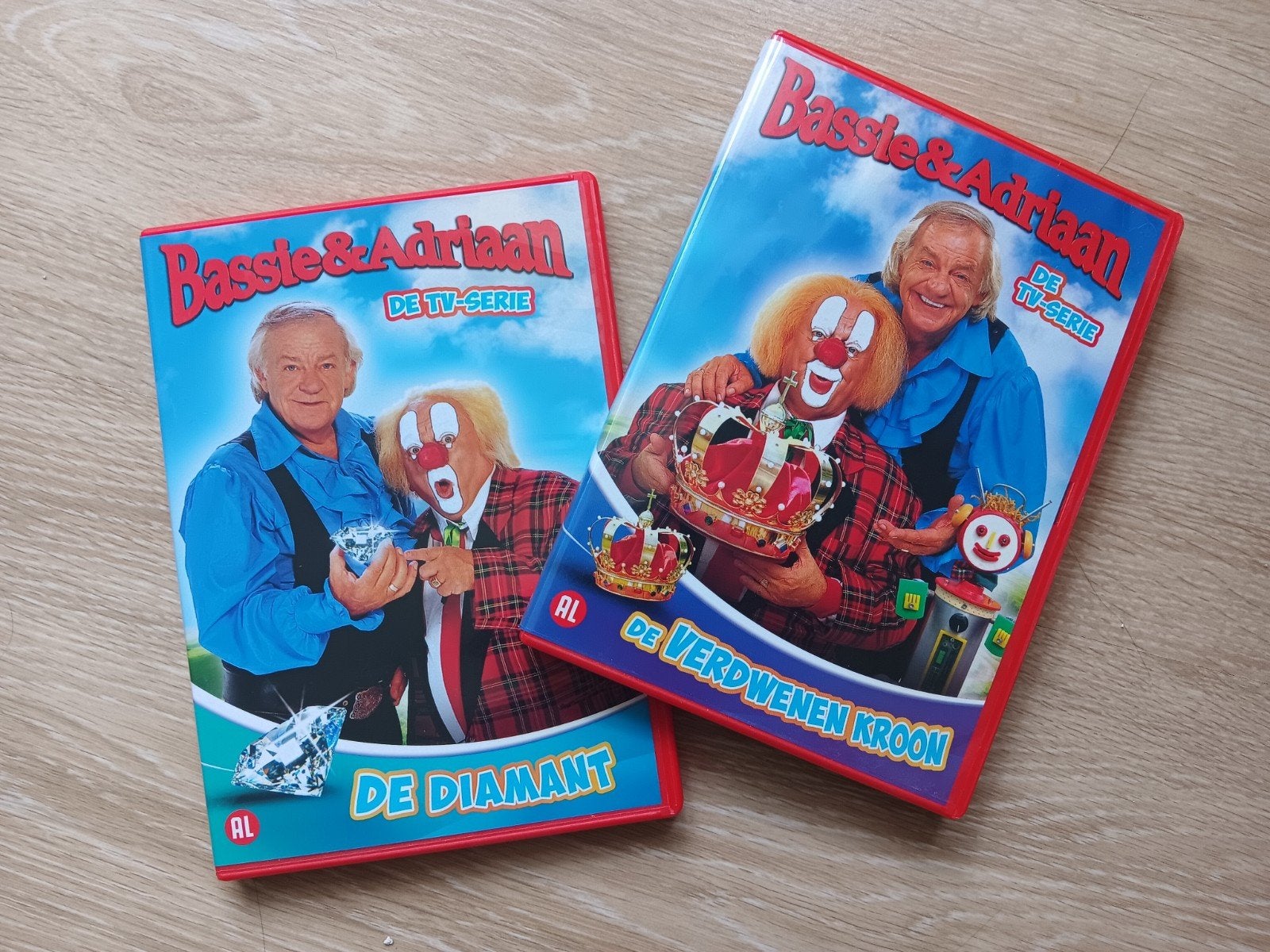 Dvd's Bassie & Adriaan, Ophalen