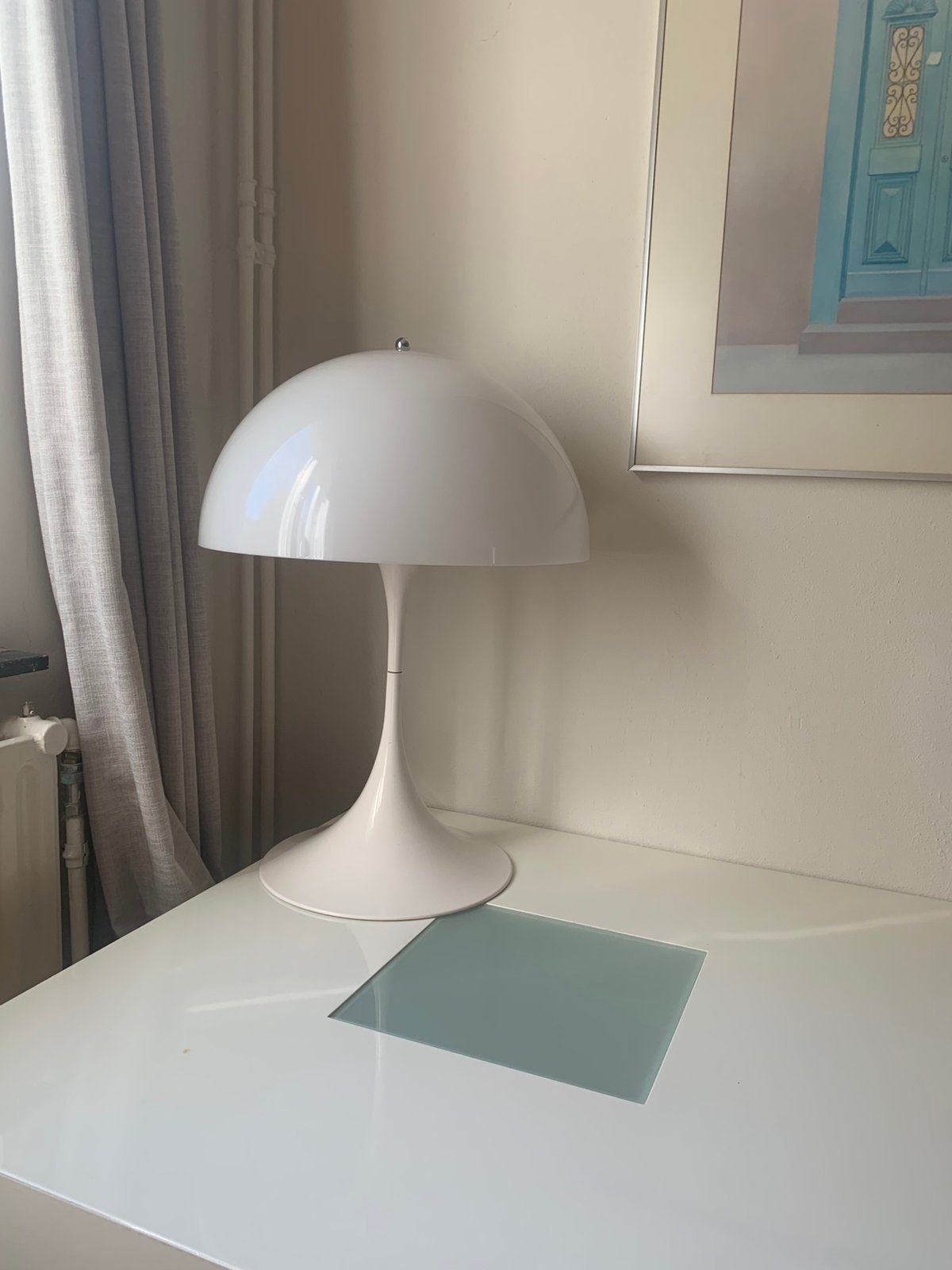 Louis Poulsen Panthella tafel lampen. 2 stuks, Ophalen, Zo goed als nieuw