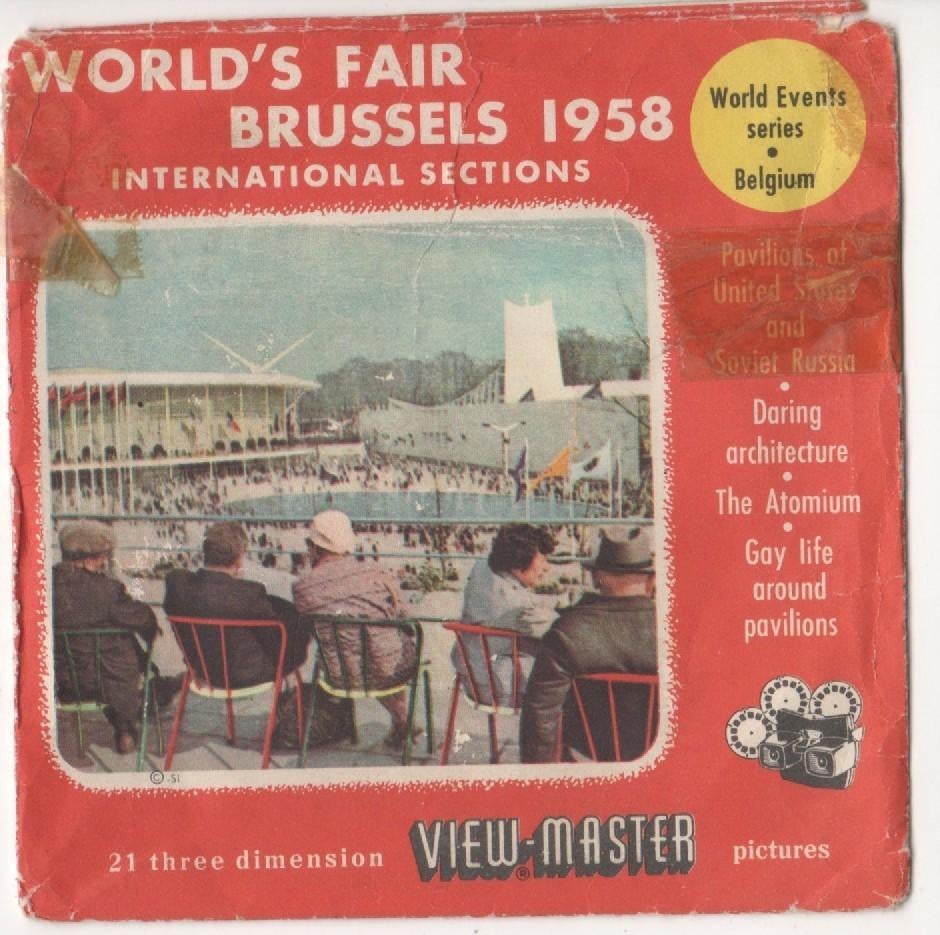 View-master Universal Expo 1958 - 1991 A B C International, Ophalen of Verzenden