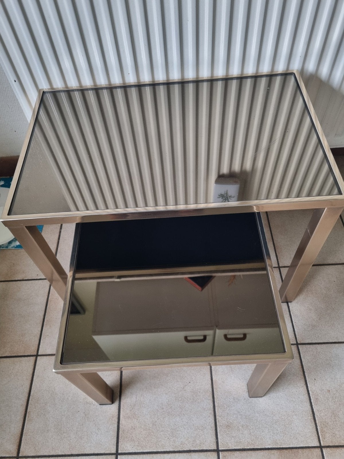 vintage petites tables de salon, 25 à 50 cm, Enlèvement ou Envoi, 50 à 100 cm, Vintage 1970/80