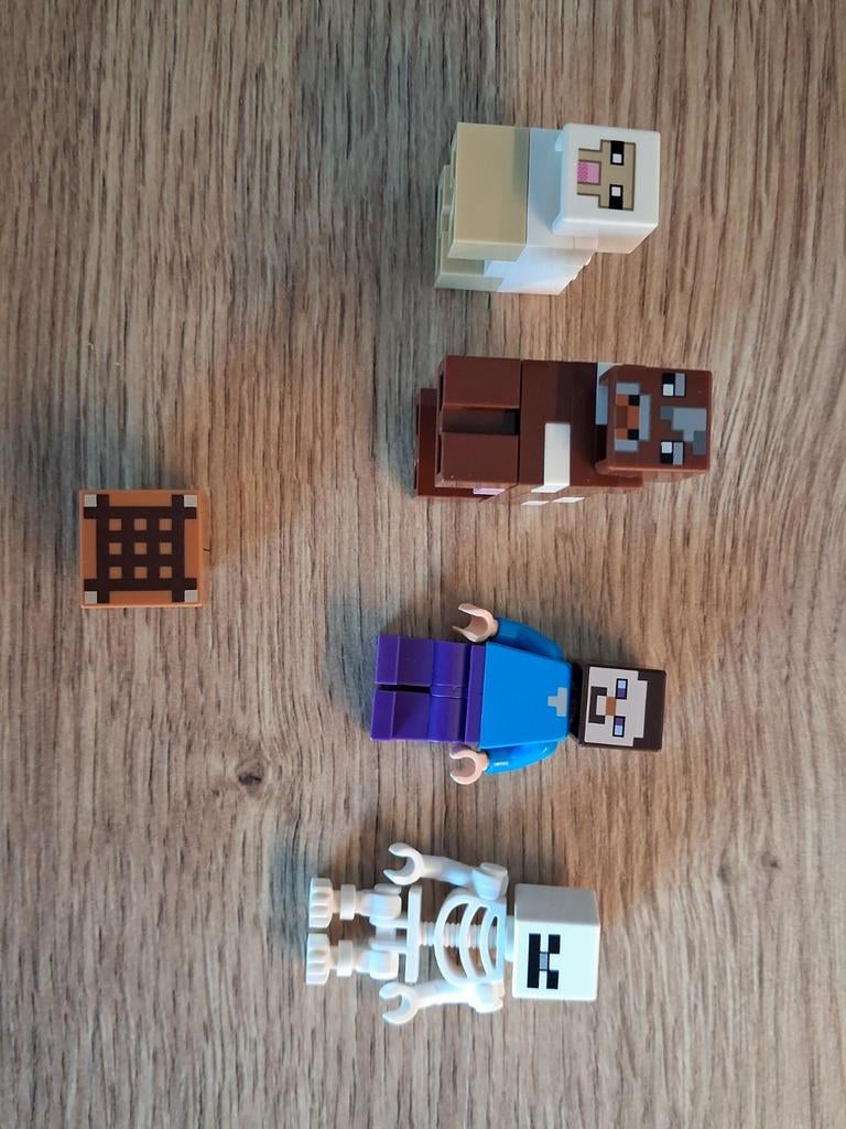 Lego : minecraft figuren, Kinderen en Baby's, Speelgoed | Duplo en Lego, Verzenden, Lego, Minecraft