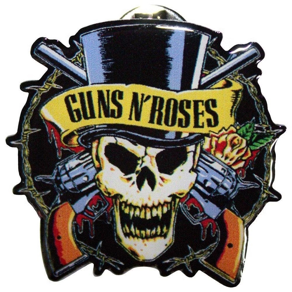 Guns N Roses - Top Hat - Pin officiële merchandise, Ophalen of Verzenden, Nieuw