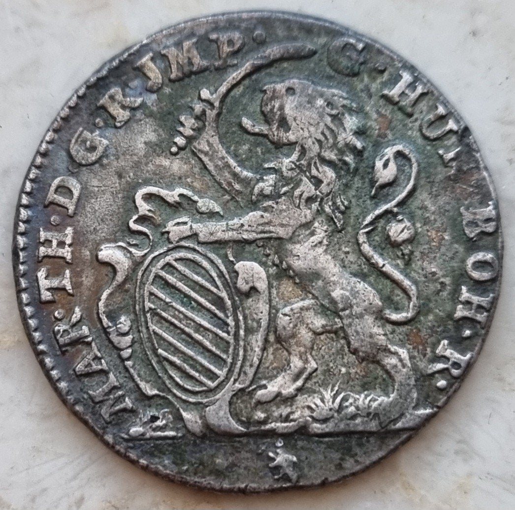 Escalin 1752 (Brugge) Maria Theresia / Mooie kwaliteit !, Postzegels en Munten, Munten | België, Ophalen of Verzenden, Losse munt