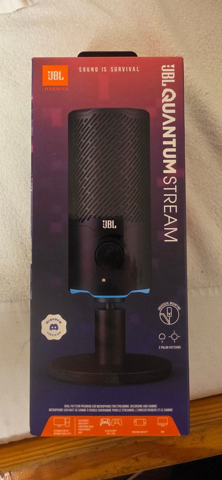 JBL Quantum Stream, Ophalen of Verzenden, JBL