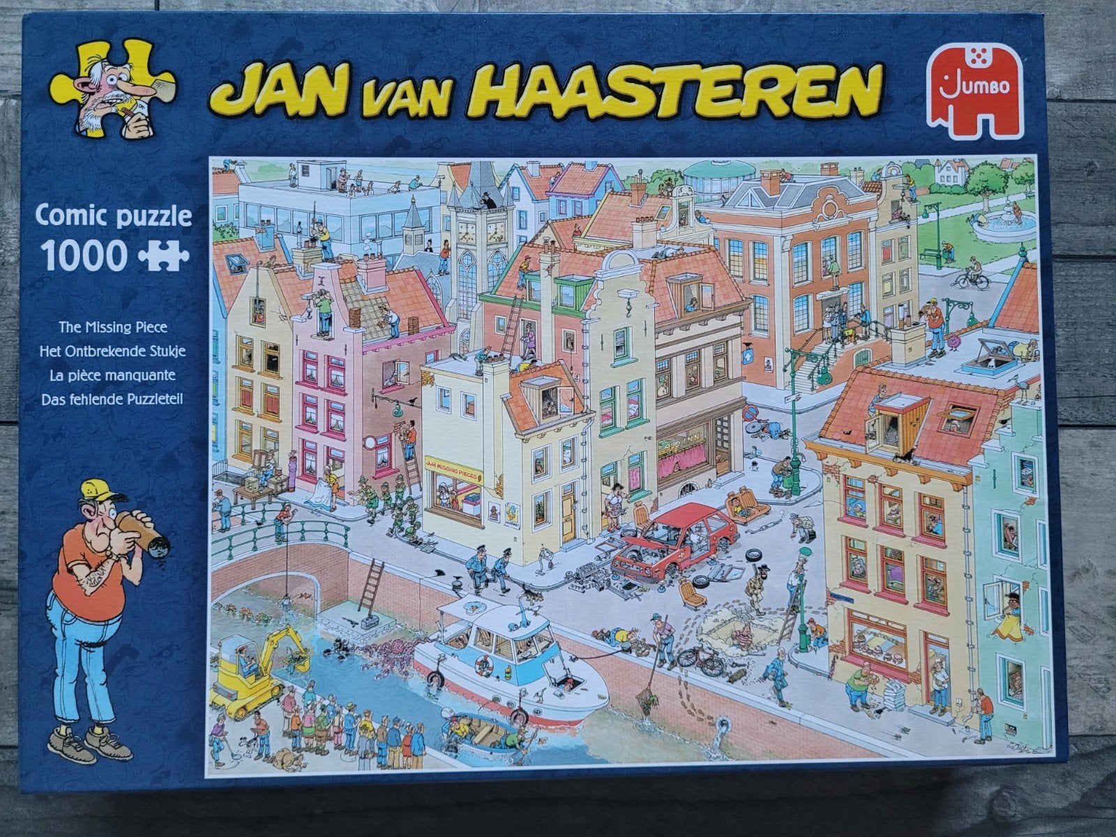 Puzzle 20041/ La pièce manquante/ JVH / 1000pc, Enlèvement ou Envoi, 500 à 1500 pièces, Comme neuf, Puzzle