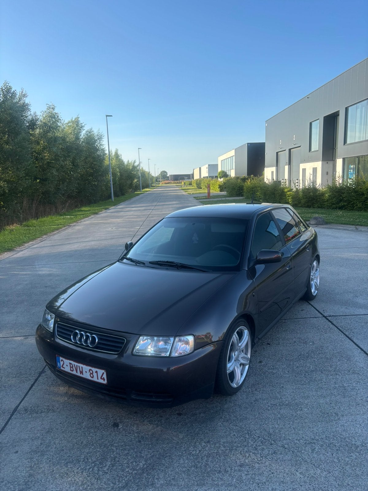 Audi A3 1.6 8V '99, Auto's, Audi, Stof, 4 cilinders, Bruin, 1595 cc