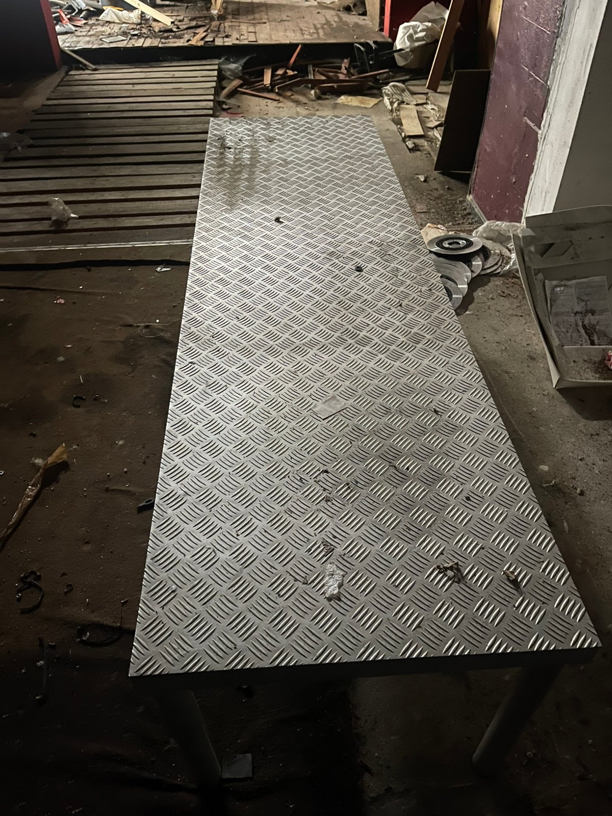 Banc  moto démontable, Enlèvement, Comme neuf