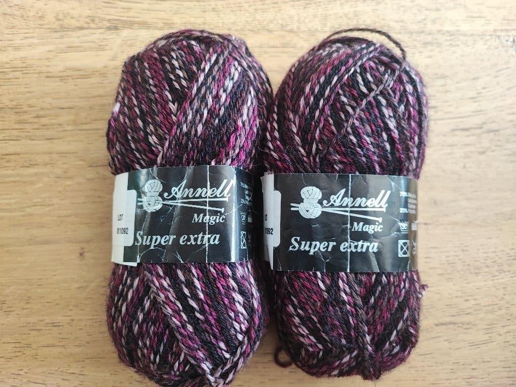Annell magic super extra 2 bollen voor €1,5, Hobby en Vrije tijd, Ophalen of Verzenden, Zo goed als nieuw