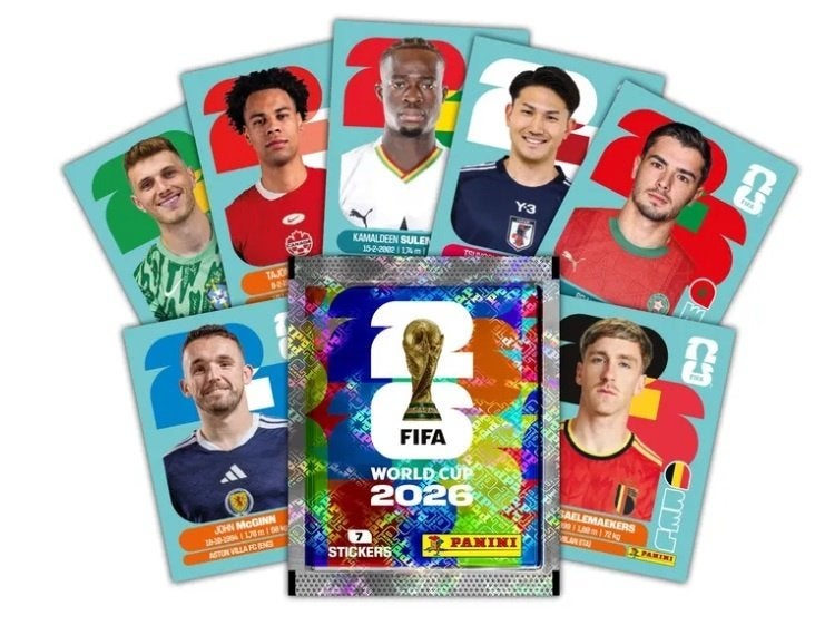 Panini-stickers voor het WK 2026, Verzamelen, Overige Verzamelen, Ophalen of Verzenden, Zo goed als nieuw
