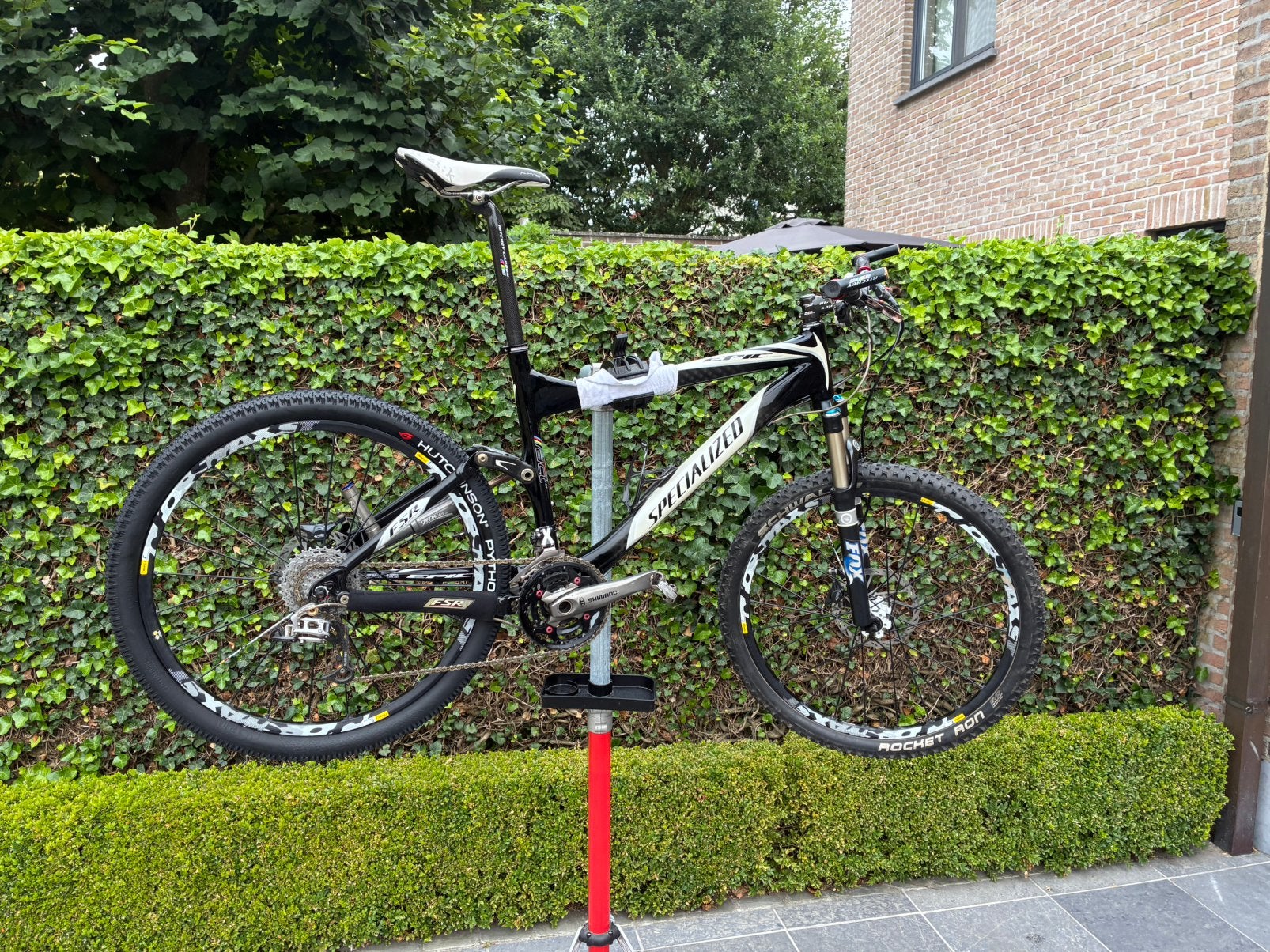 MTB Specialized Epic Marathon Carbon 2008, Fietsen en Brommers, Gebruikt, Fully, Schijfrem, 53 tot 57 cm