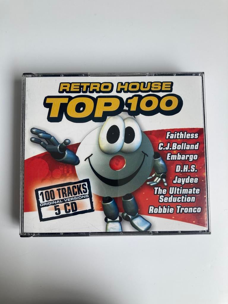 Retro house top 100 compilatie en andere (zie lijst), CD & DVD, CD | Compilations, Comme neuf, Dance, Enlèvement ou Envoi