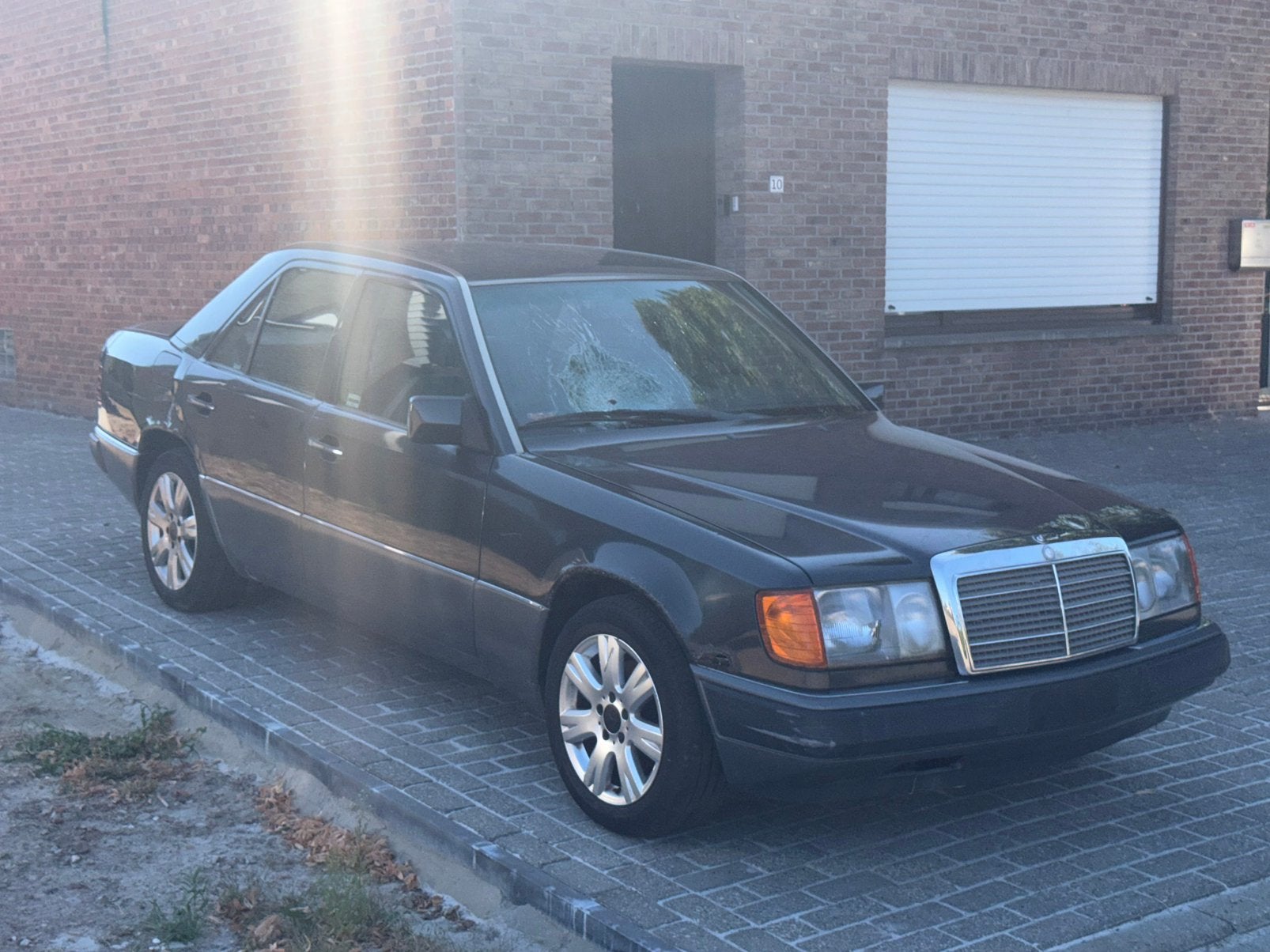 Mercedes 200D, Auto's, 4 deurs, Zwart, Grijs, Particulier