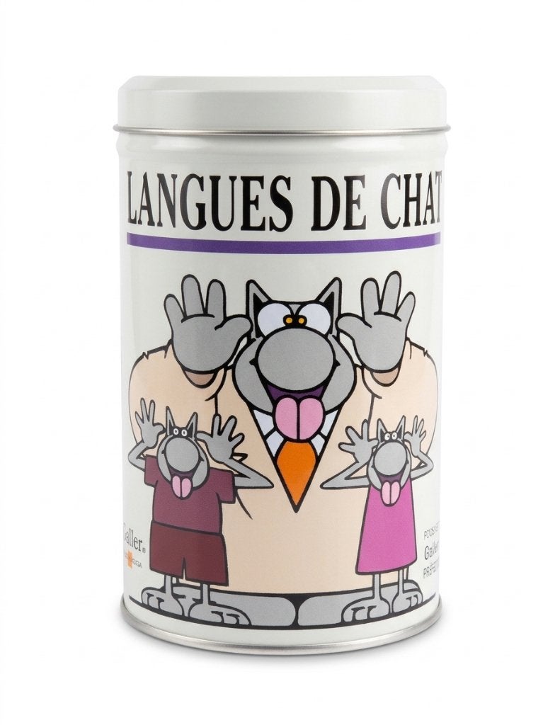Boite à chocolats en métal Galler & Le Chat, Ophalen of Verzenden, Gebruikt, Overige, Overige merken