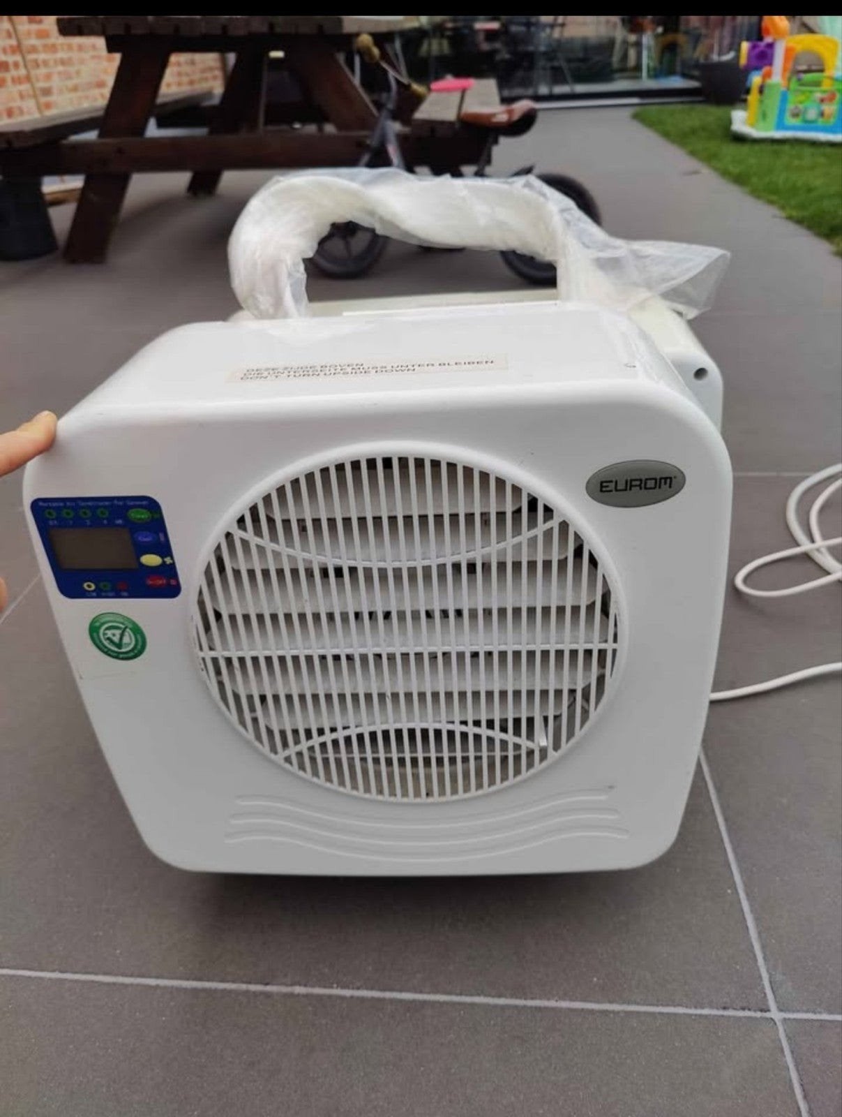 Eurom ac2401in goede staat, ongeveer 4x gebruikt, Enlèvement, Utilisé