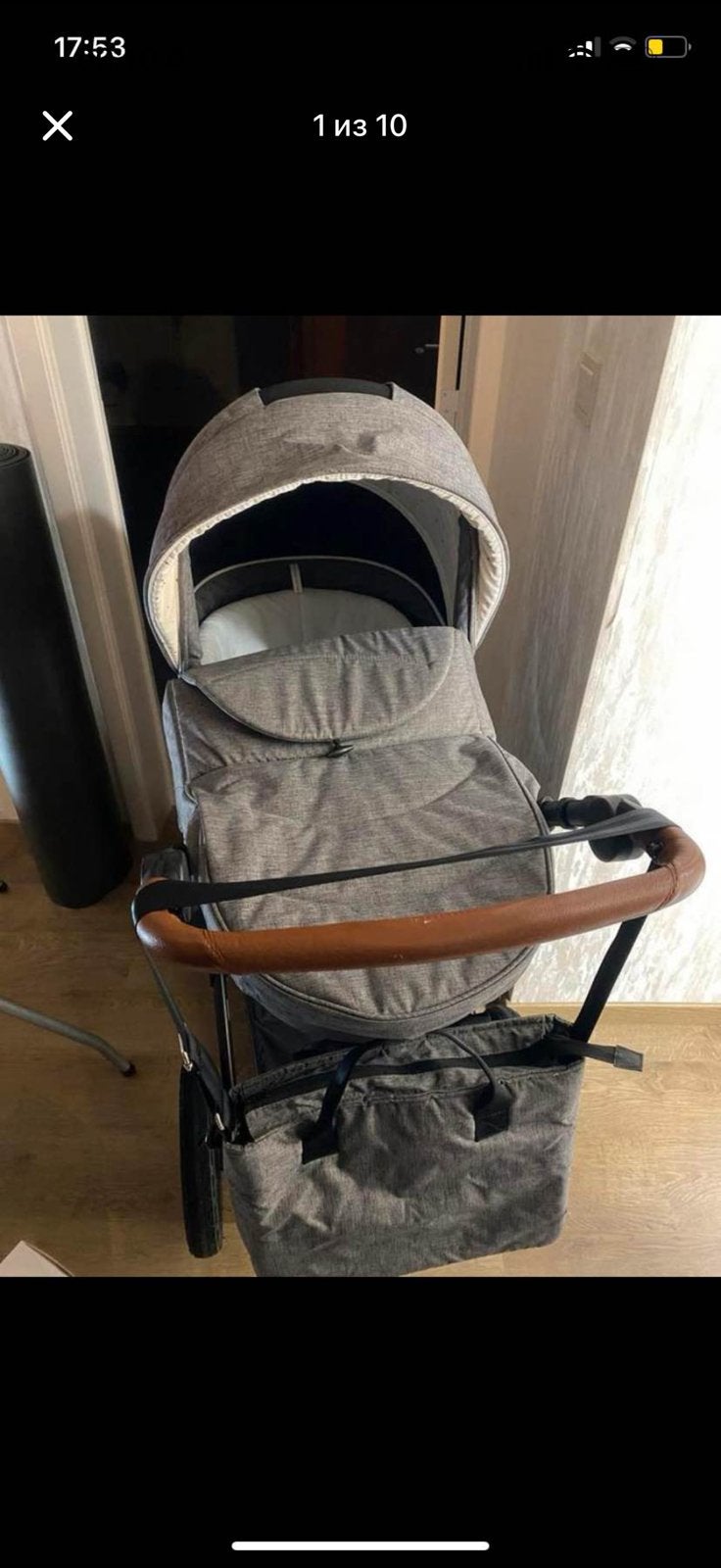 Buggy Kinderkraft 2-in-1, Kinderen en Baby's, Ophalen, Gebruikt, Overige merken, Luchtbanden