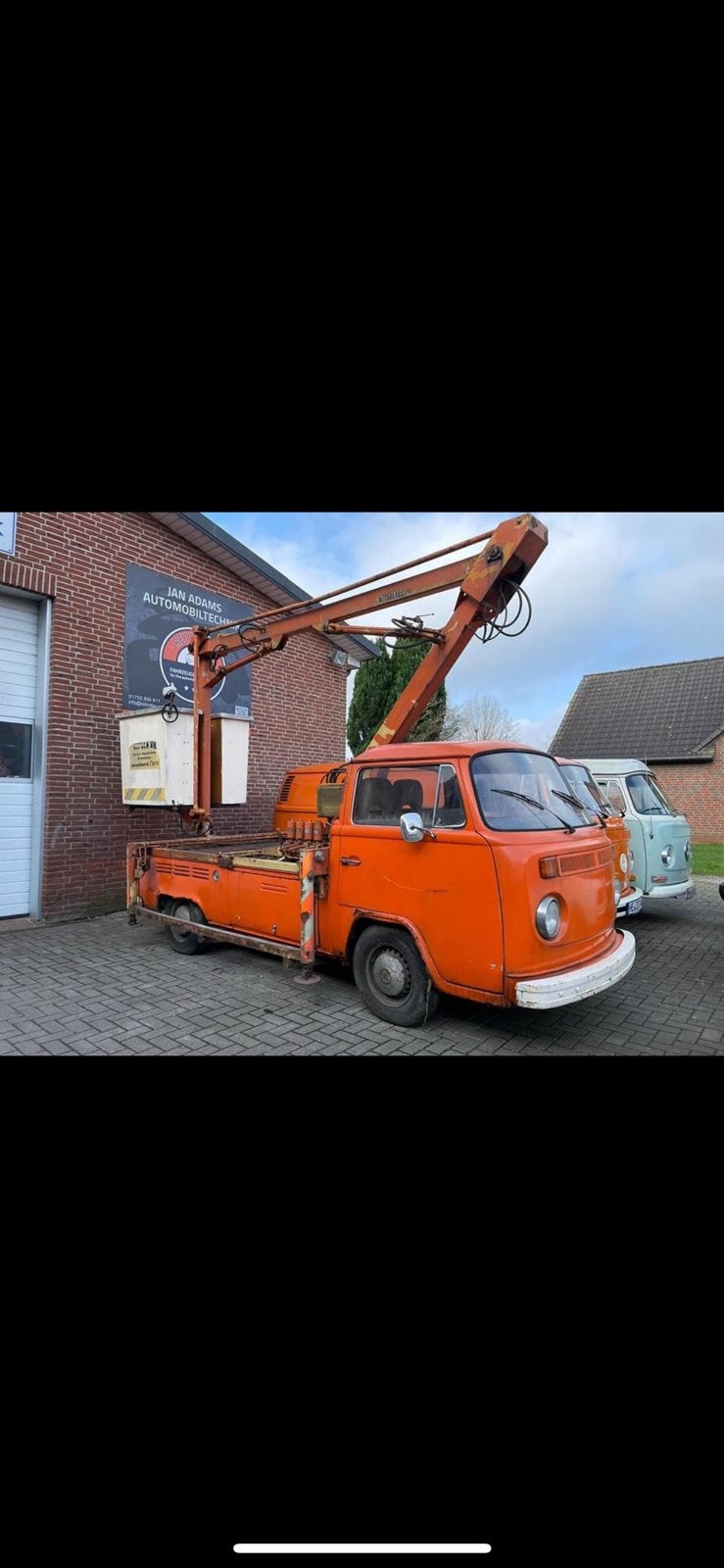 Cueilleur de cerises VW T1 -T2-T3, Enlèvement