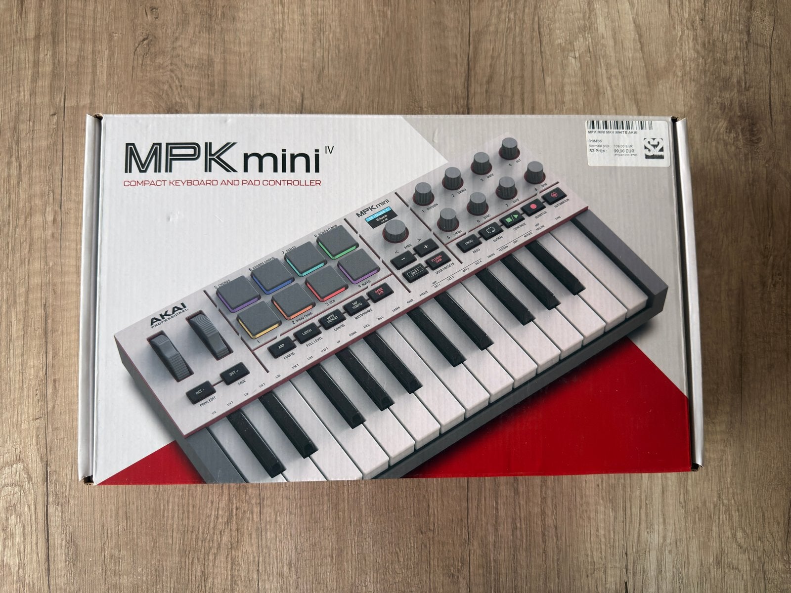 mpk mini mk4 white tekoop, Muziek en Instrumenten, Ophalen, Zo goed als nieuw