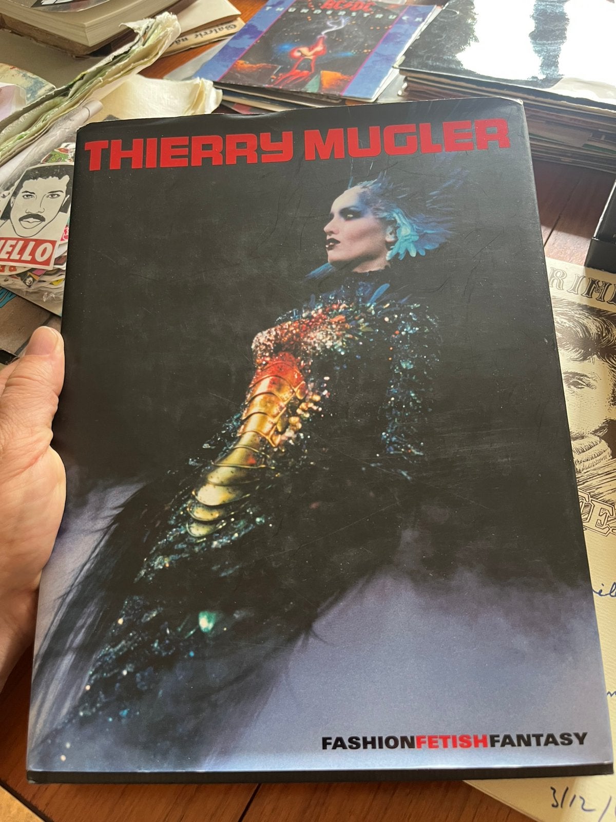 Thierry Mugler fashion fetish fantasy boek 1998, Ophalen of Verzenden