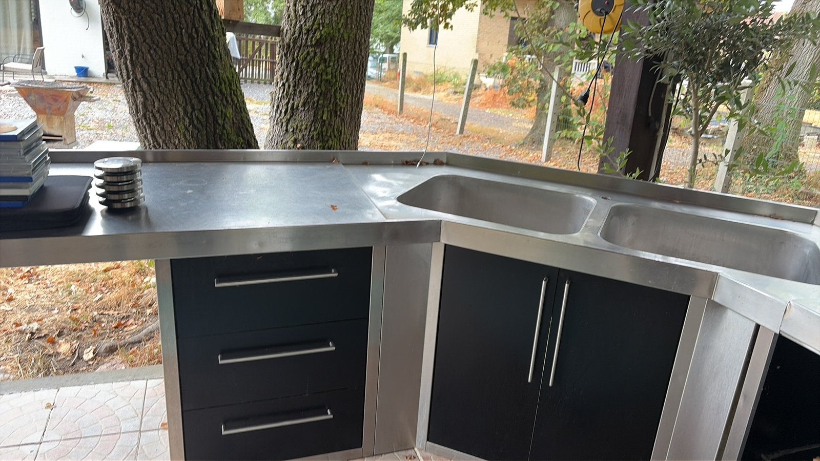Cuisine extérieur pro, Jardin & Terrasse, Enlèvement, Utilisé